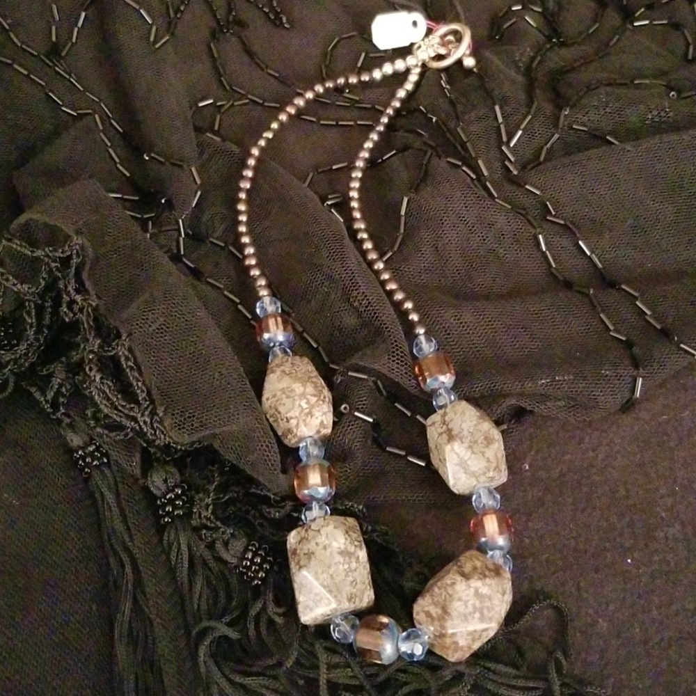 ♤Stone necklace
